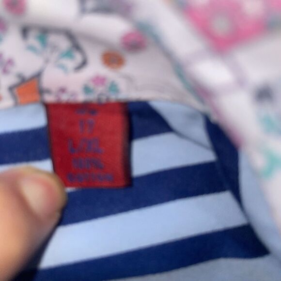 ROBERT GRAHAM Shirt Blue Striped Paisley Flip Cuffs L/XL 17 - Picture 3 of 6